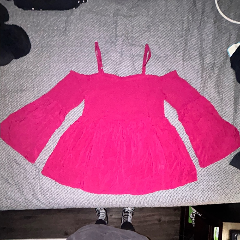 Torrid Red Off-Shoulder Blouse